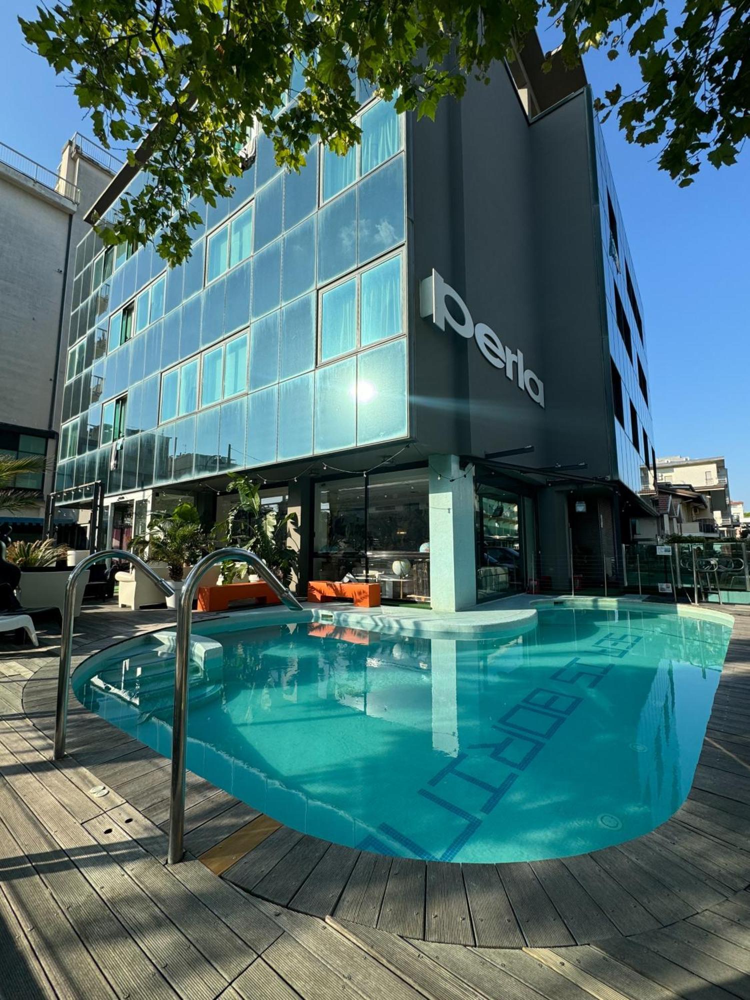 Hotel Perla - The Storyhoteller Riccione Exterior foto